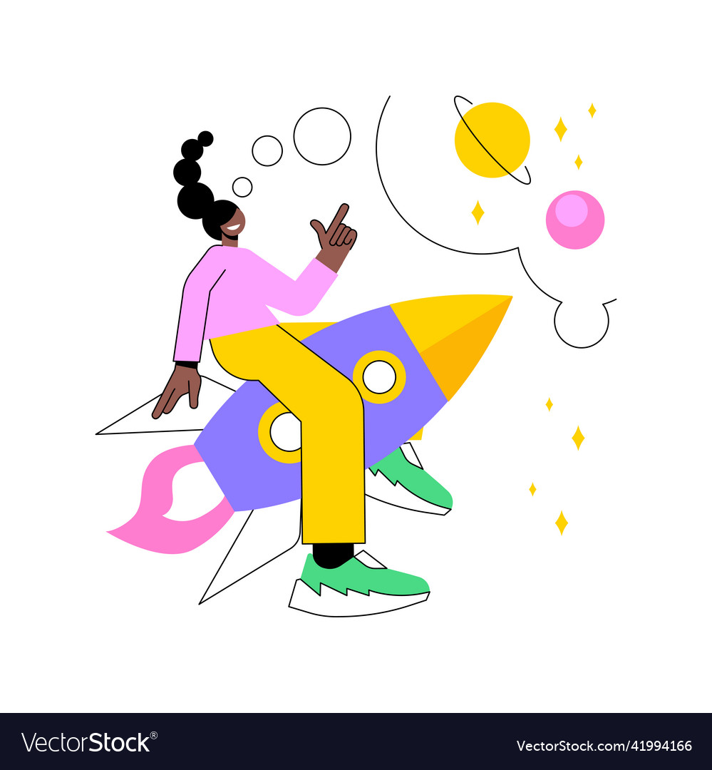 Imagination Abstract Concept Royalty Free Vector Image Imagination Abstract Concept Royalty Free Vector Image