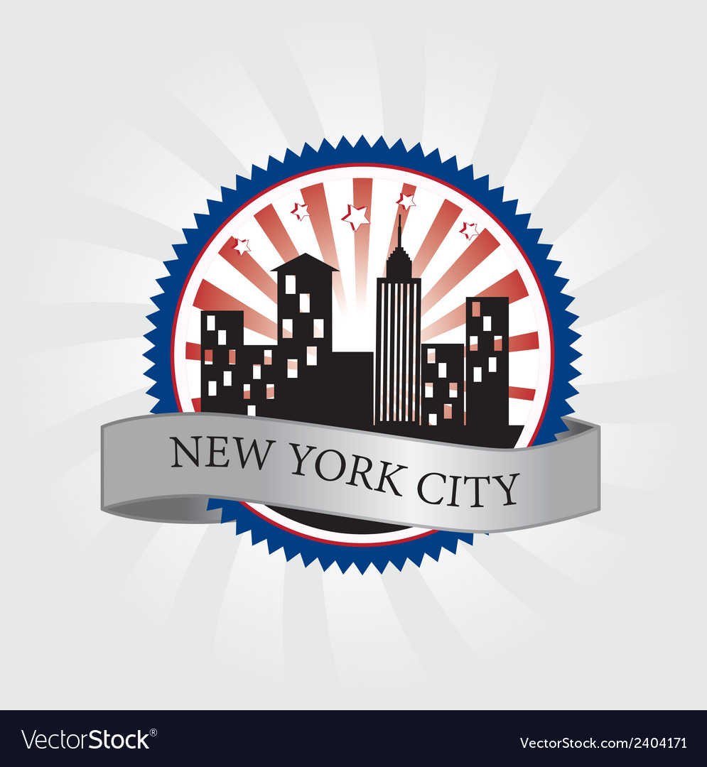 Neues York Design über grauen Hintergrund