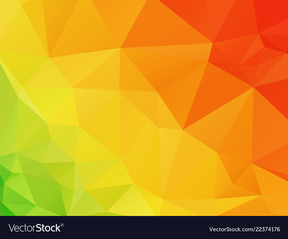 Orange green texture background Royalty Free Vector Image