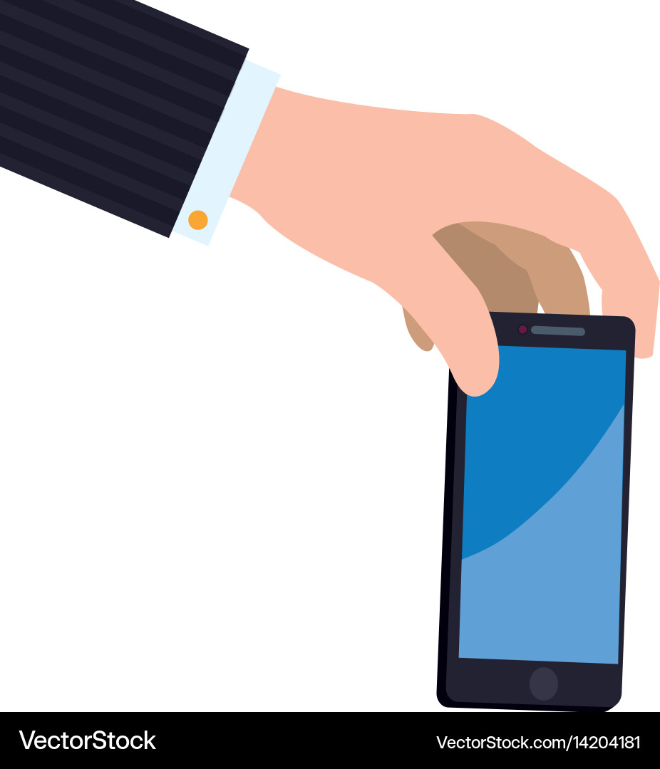 Mobile smartphone technology Royalty Free Vector Image