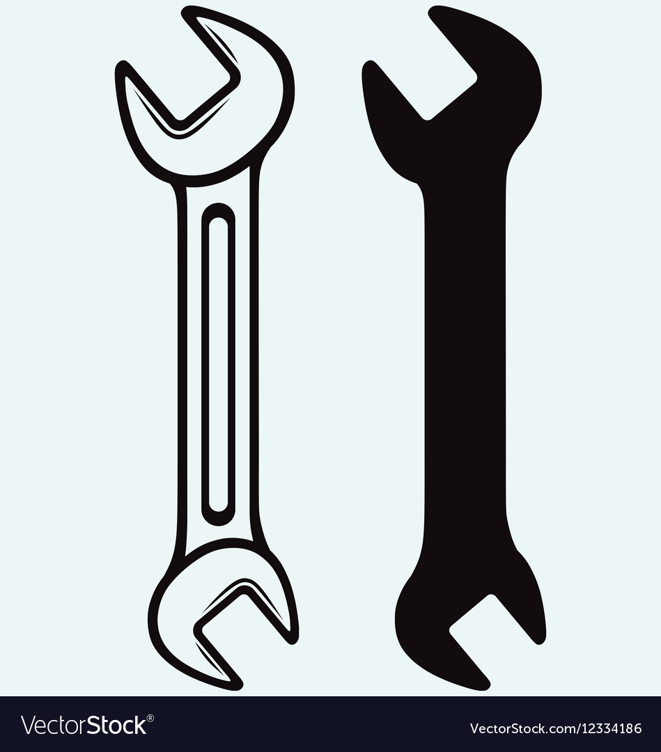 Wrench icon Royalty Free Vector Image - VectorStock