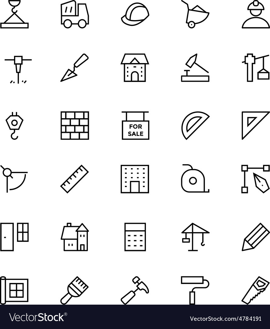 Baulinie Icons 1