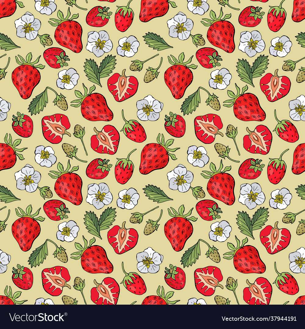 Fruit seamless pattern