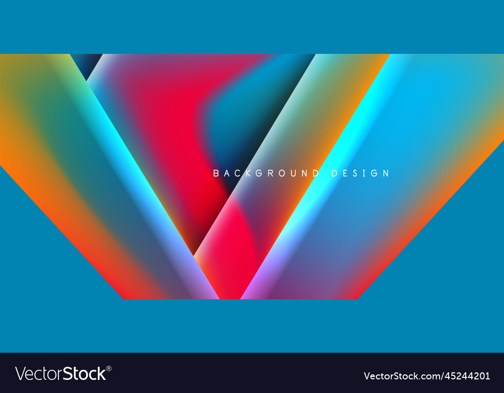 Futuristic triangle abstract background