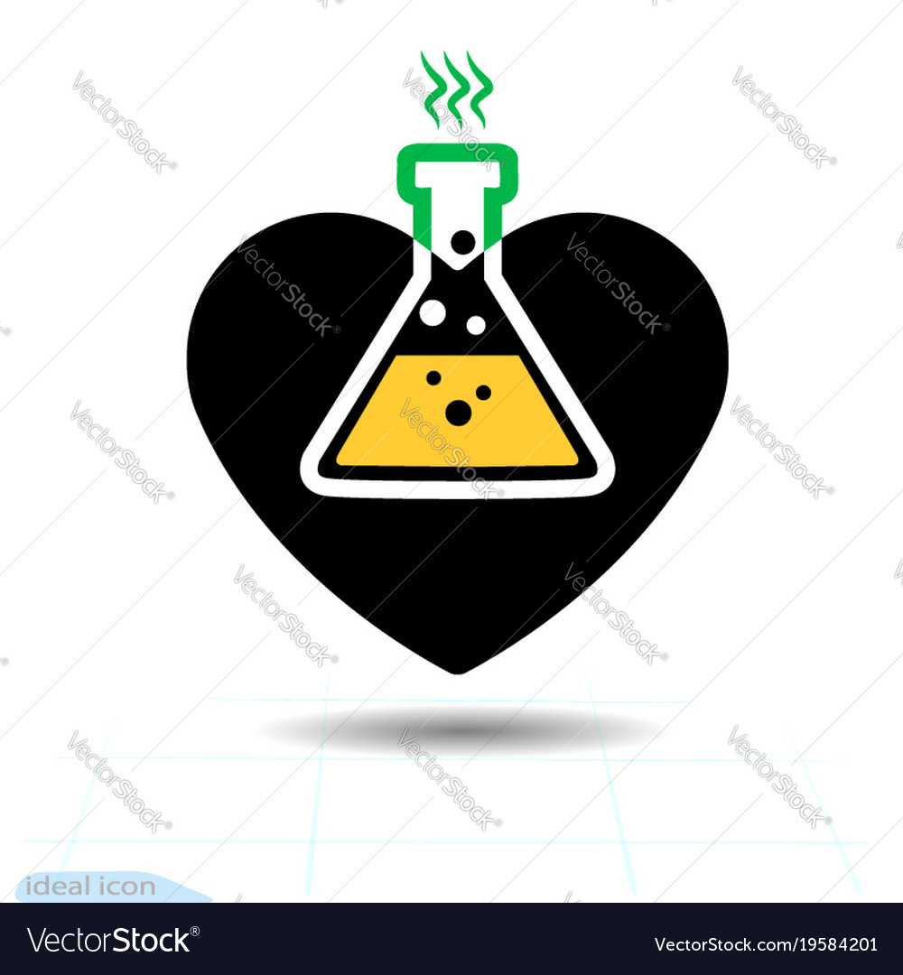 Heart icon a symbol love valentine s day