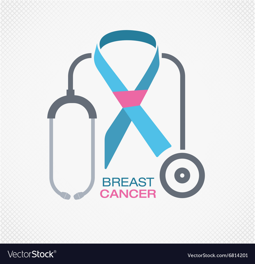 Prostate cancer ribbon Royalty Free Vector Image