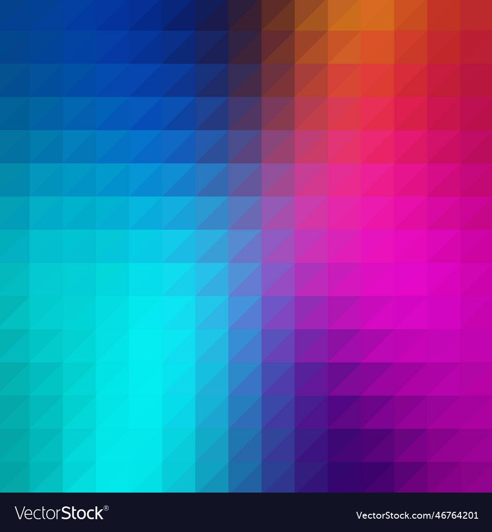 Triangular color background polygonal style