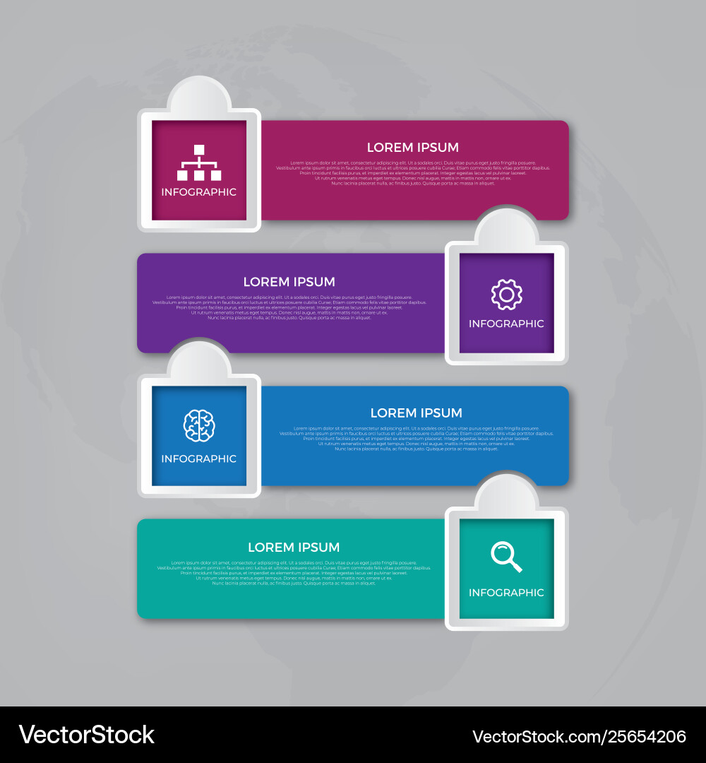 Creative concept for infographic Royalty Free Vector Image
