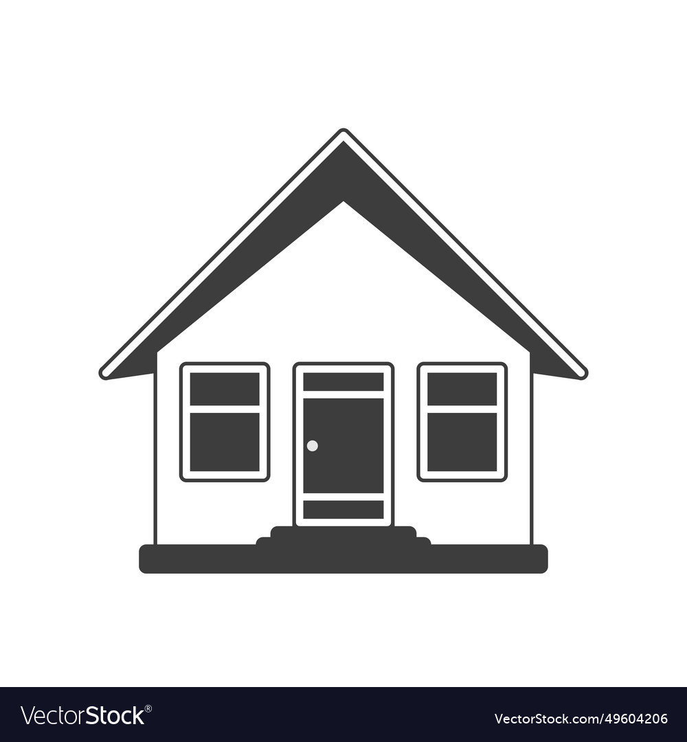 House icon Royalty Free Vector Image - VectorStock