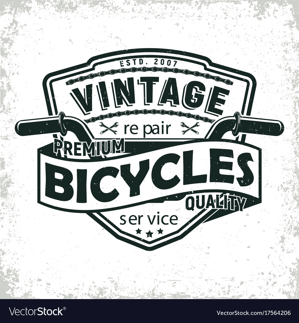 Vintage logo design Royalty Free Vector Image - VectorStock