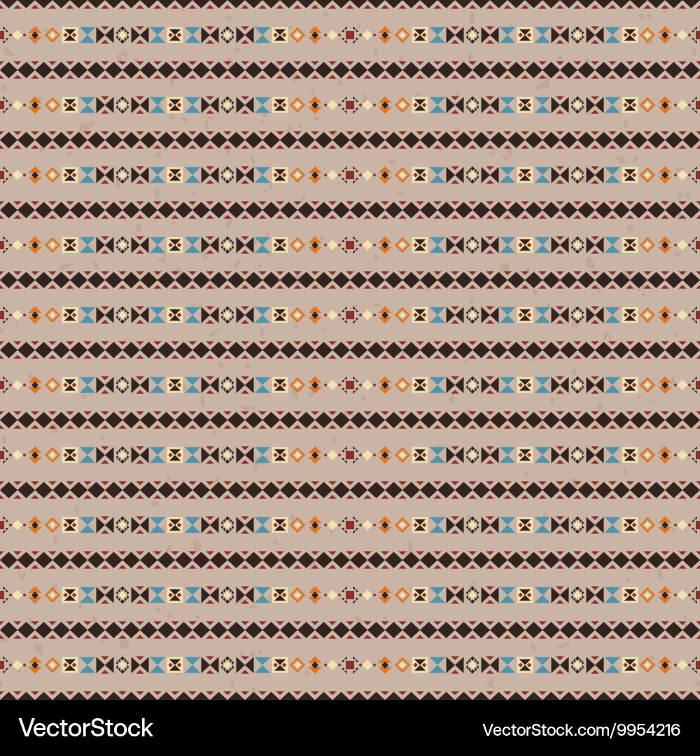 Ethnic seamless pattern Royalty Free Vector Image