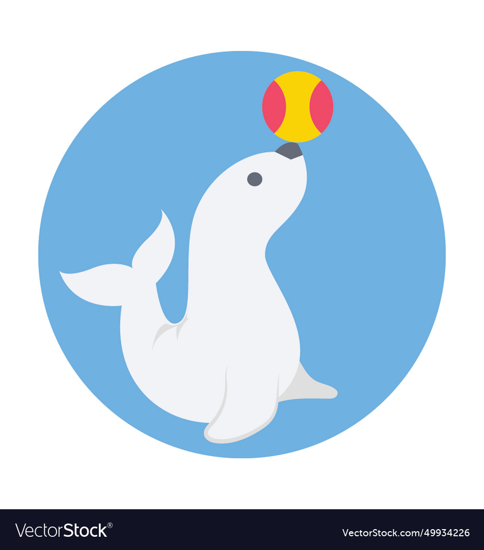 Dolphin playing icon