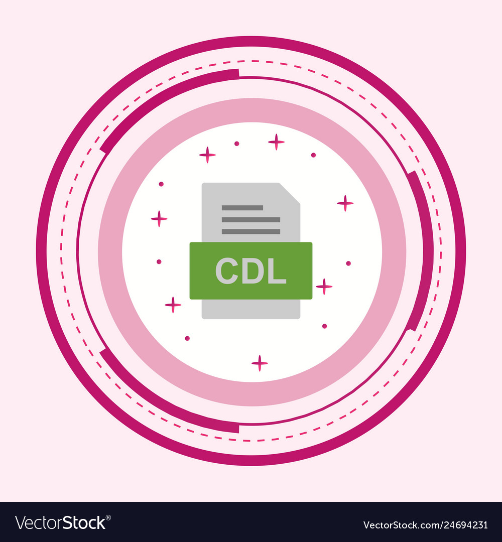 Cdl file document icon