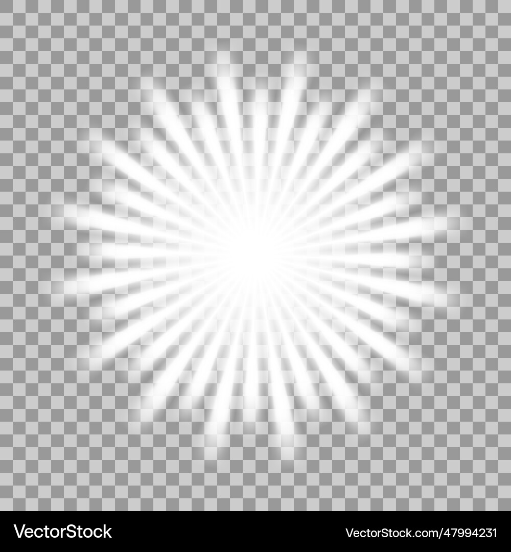 Glowing light effect Royalty Free Vector Image