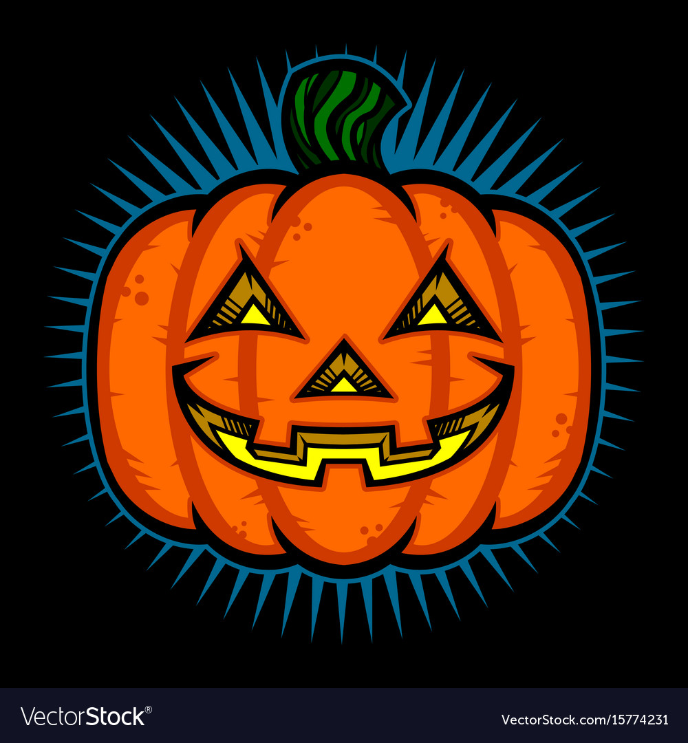 Jack Olantern Royalty Free Vector Image VectorStock Jack Olantern Vector 15774231