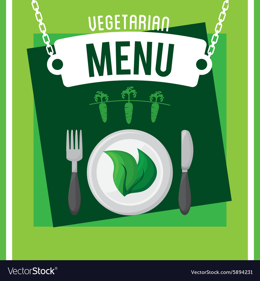 Vegetarian menu