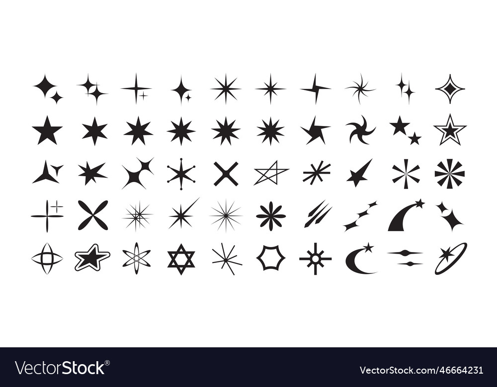 Premium Vector  Trendy retro group of icons symbols and shapes in