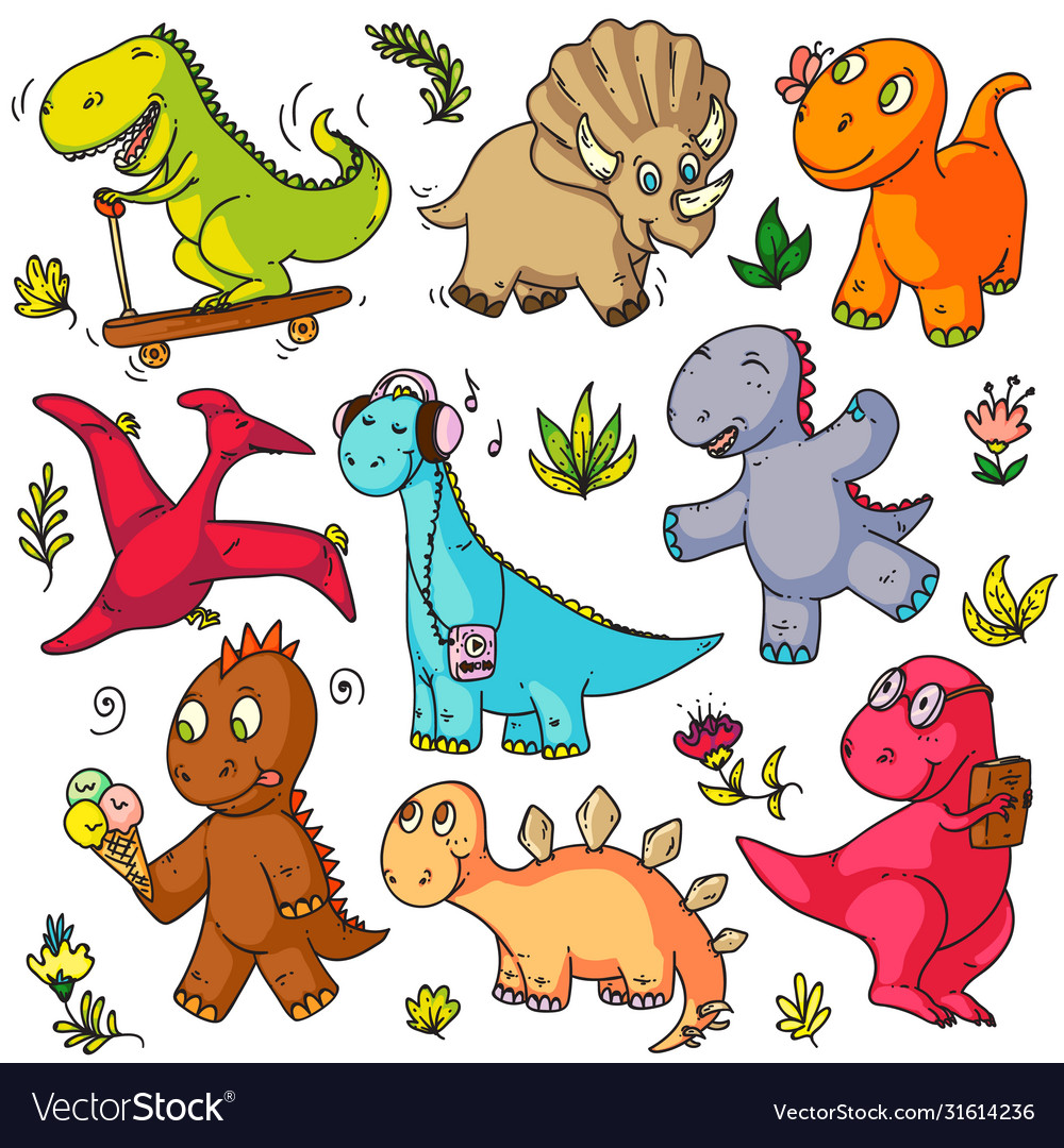 Toys doodles funny children object sketches Vector Image Toys doodles funny children object sketches Vector Image