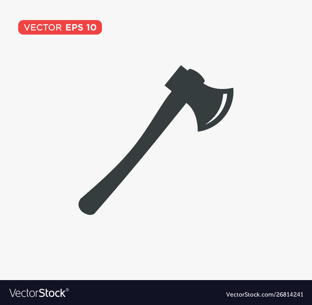 Axe icon Royalty Free Vector Image - VectorStock