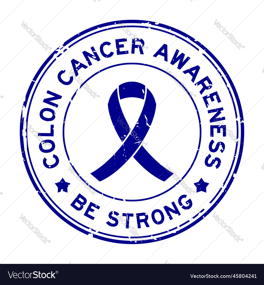 Grunge colon cancer awareness be strong word