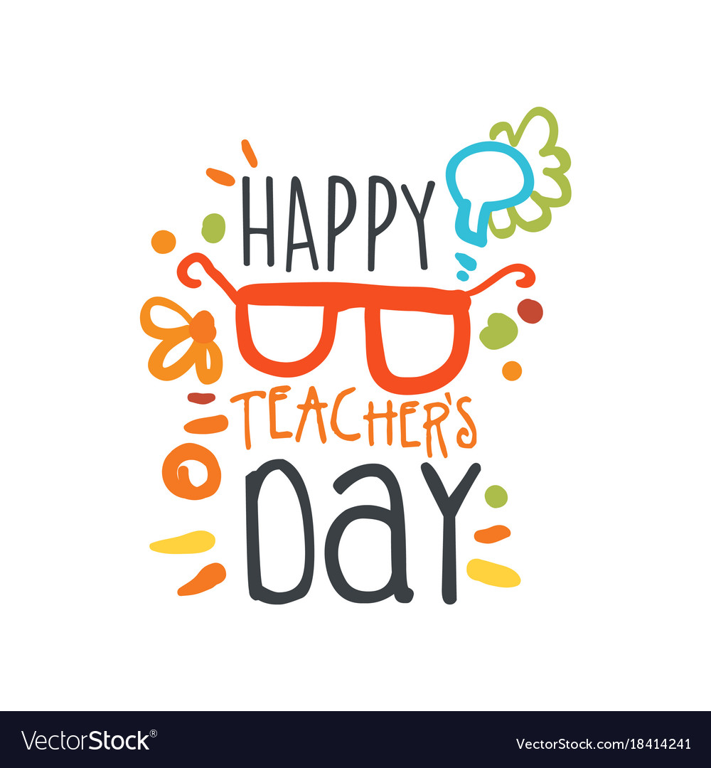 happy-teachers-day-abstract-greeting-card-vector-image