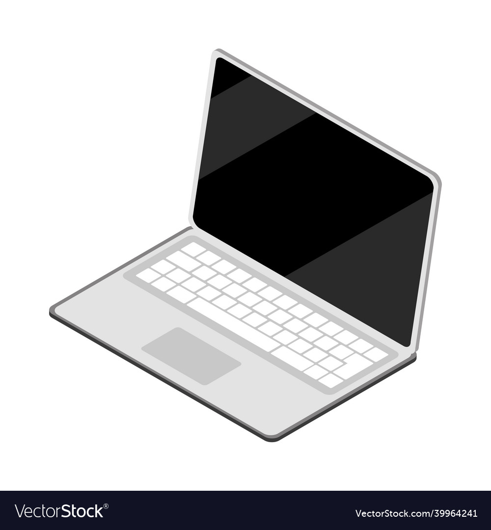 Laptop wireless technology Royalty Free Vector Image