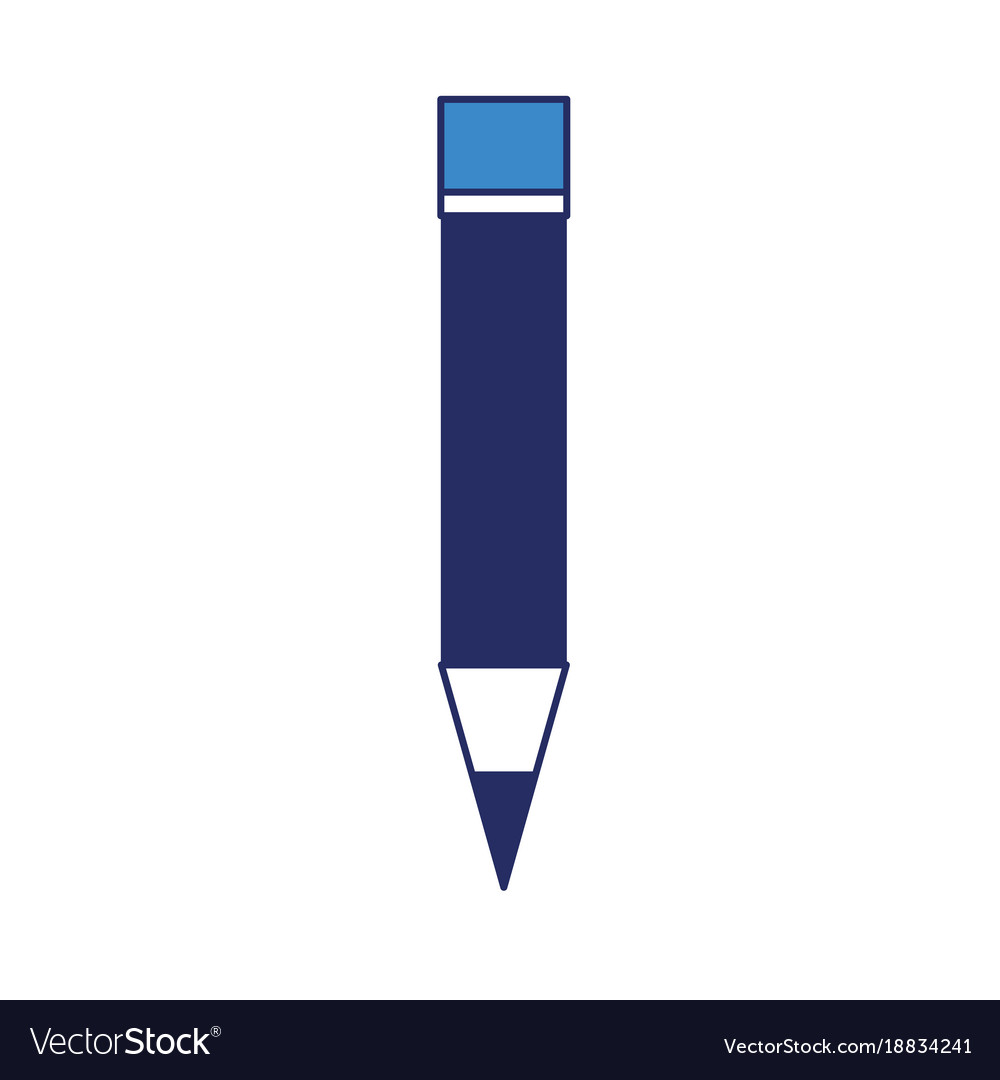 Pencil utensil icon Royalty Free Vector Image VectorStock