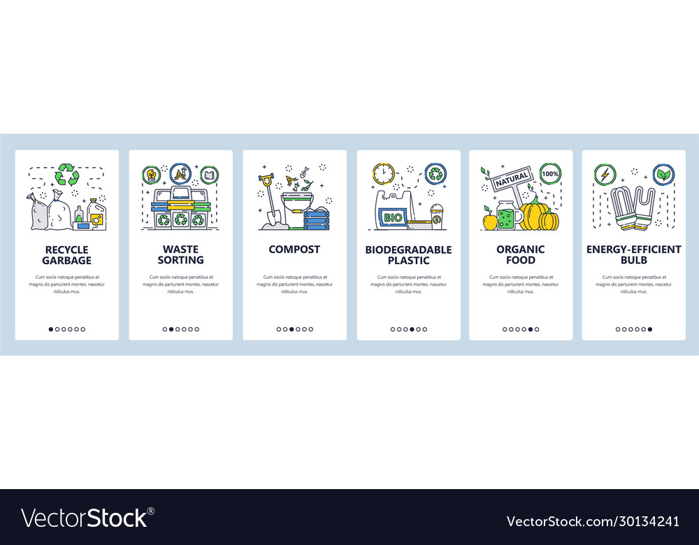 Waste sorting and recycling website and mobile app