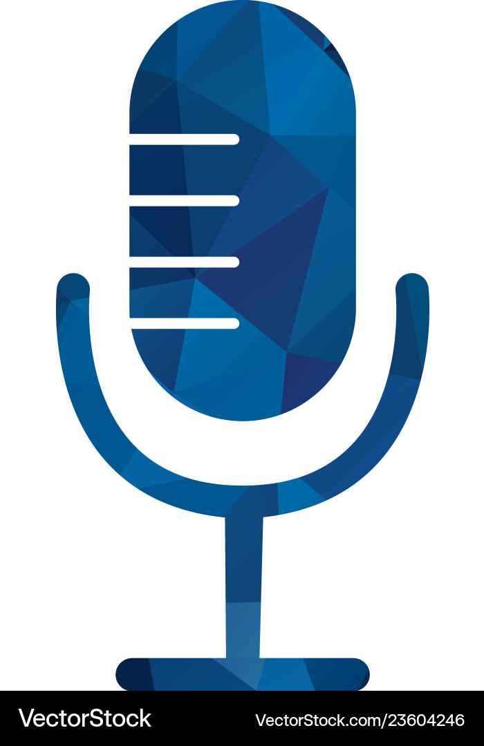 Microphone icon Royalty Free Vector Image - VectorStock