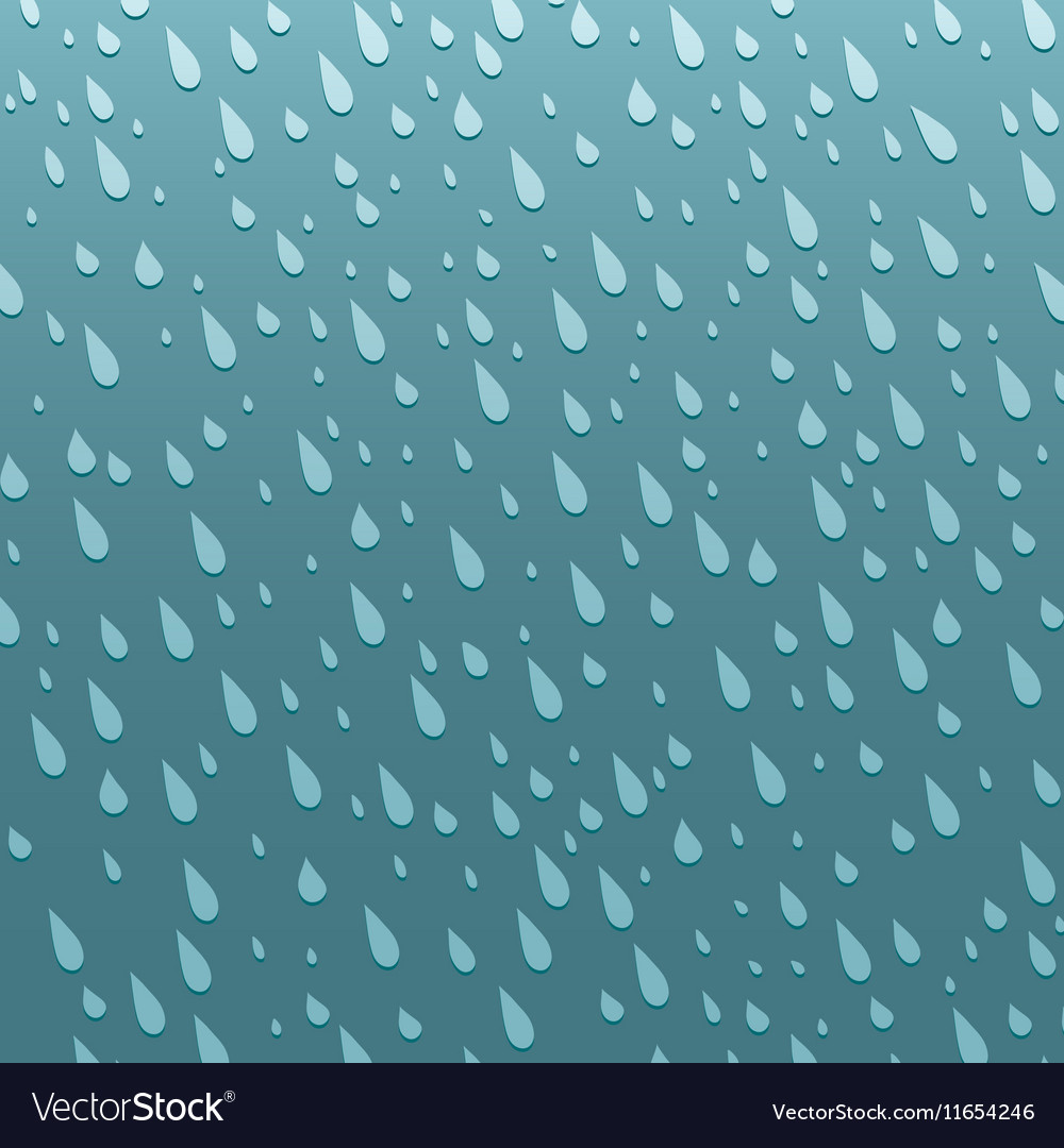 Rain drops pattern