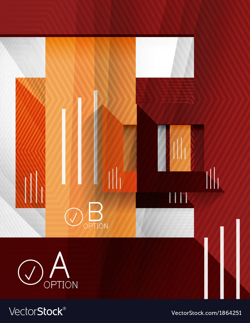 Infographic abstract background