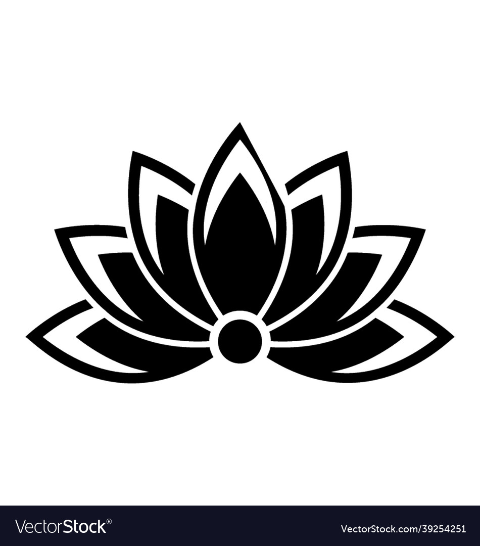 Lotus Royalty Free Vector Image - VectorStock