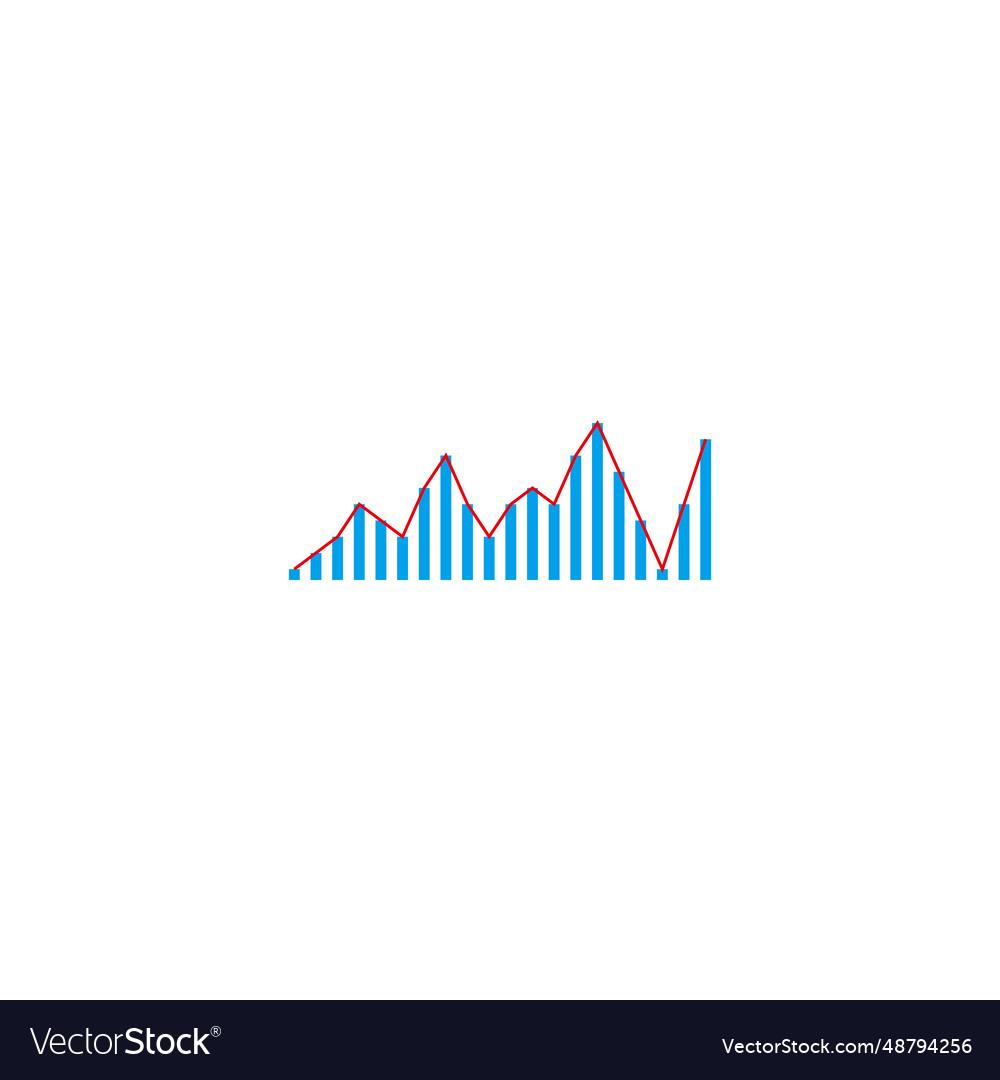 Business graphic data geometric symbol simple logo