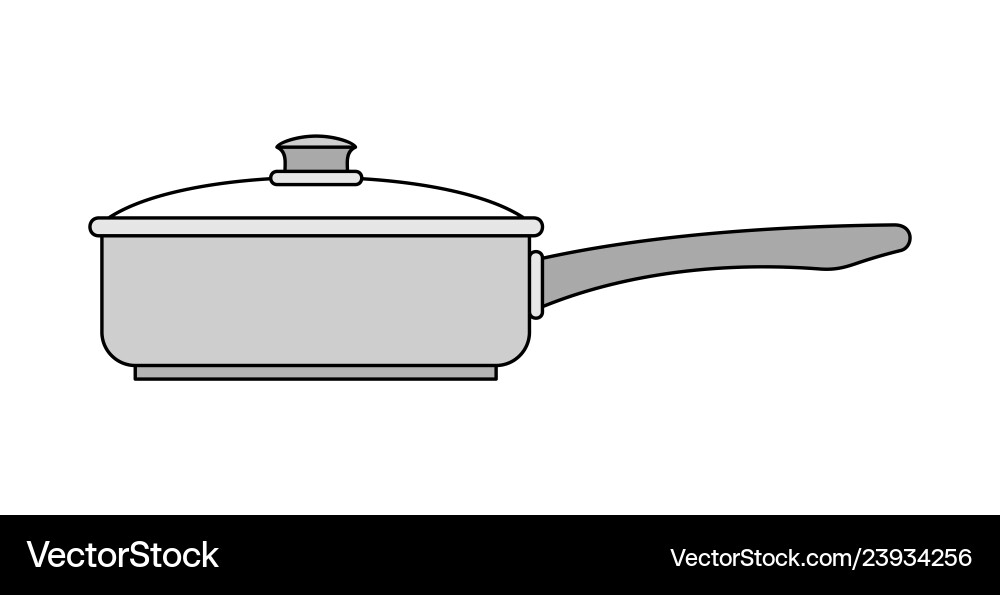 Frying pan icon Royalty Free Vector Image - VectorStock