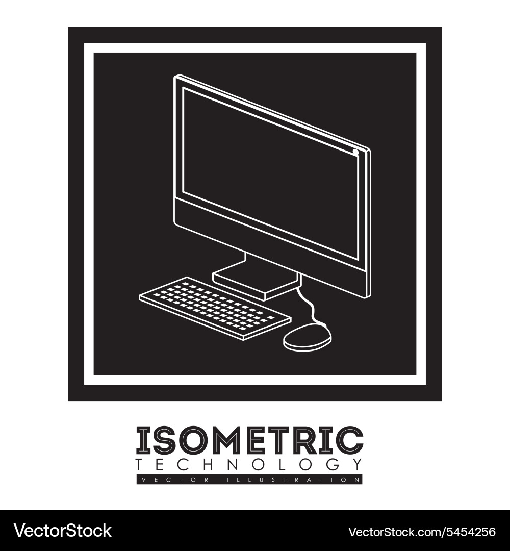 Isometric design Royalty Free Vector Image - VectorStock