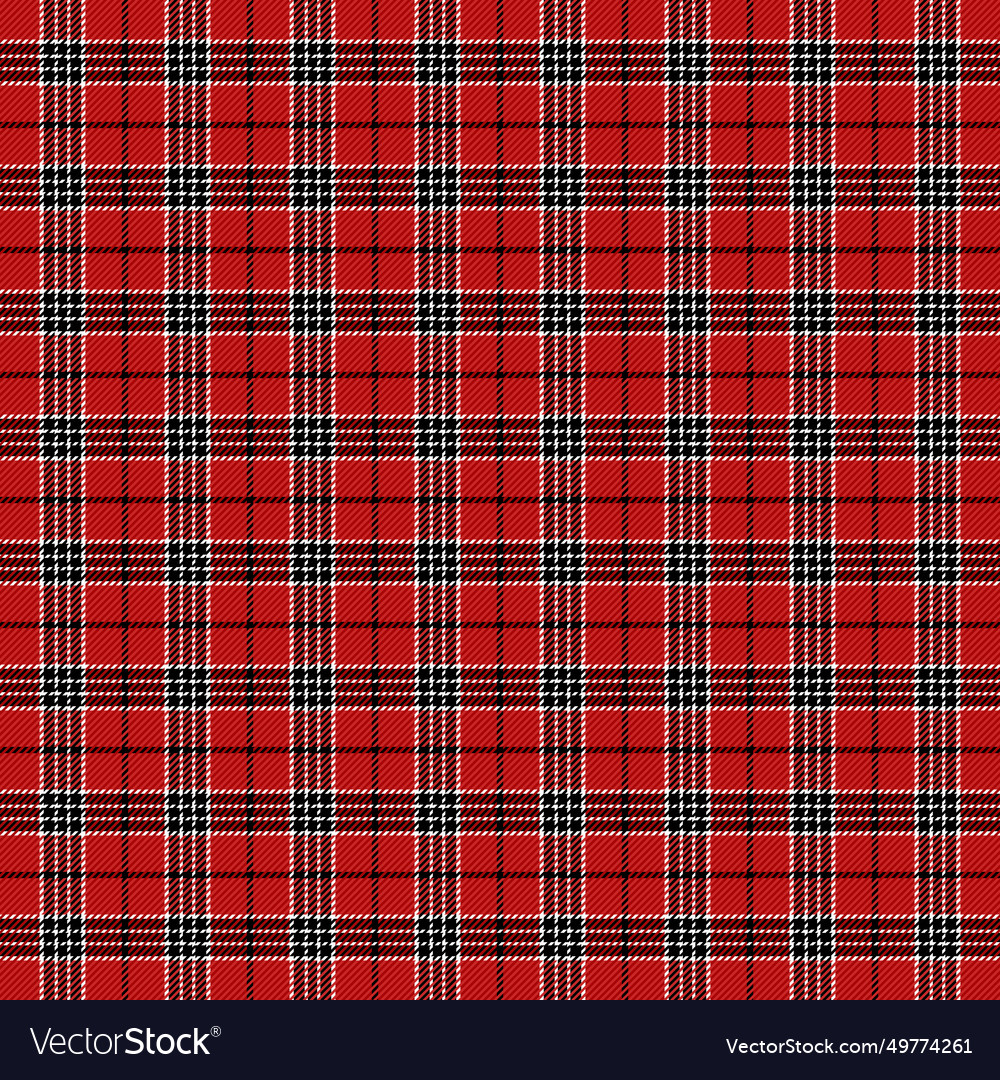 Christmas and new year plaid tartan Royalty Free Vector