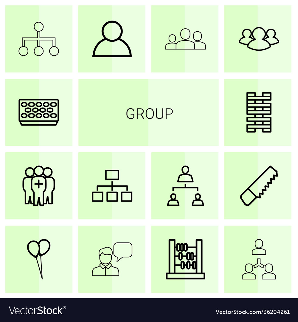 Group icons