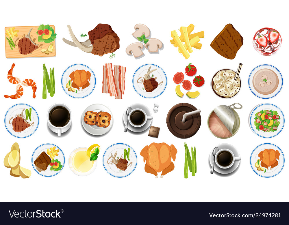 Set isolated food