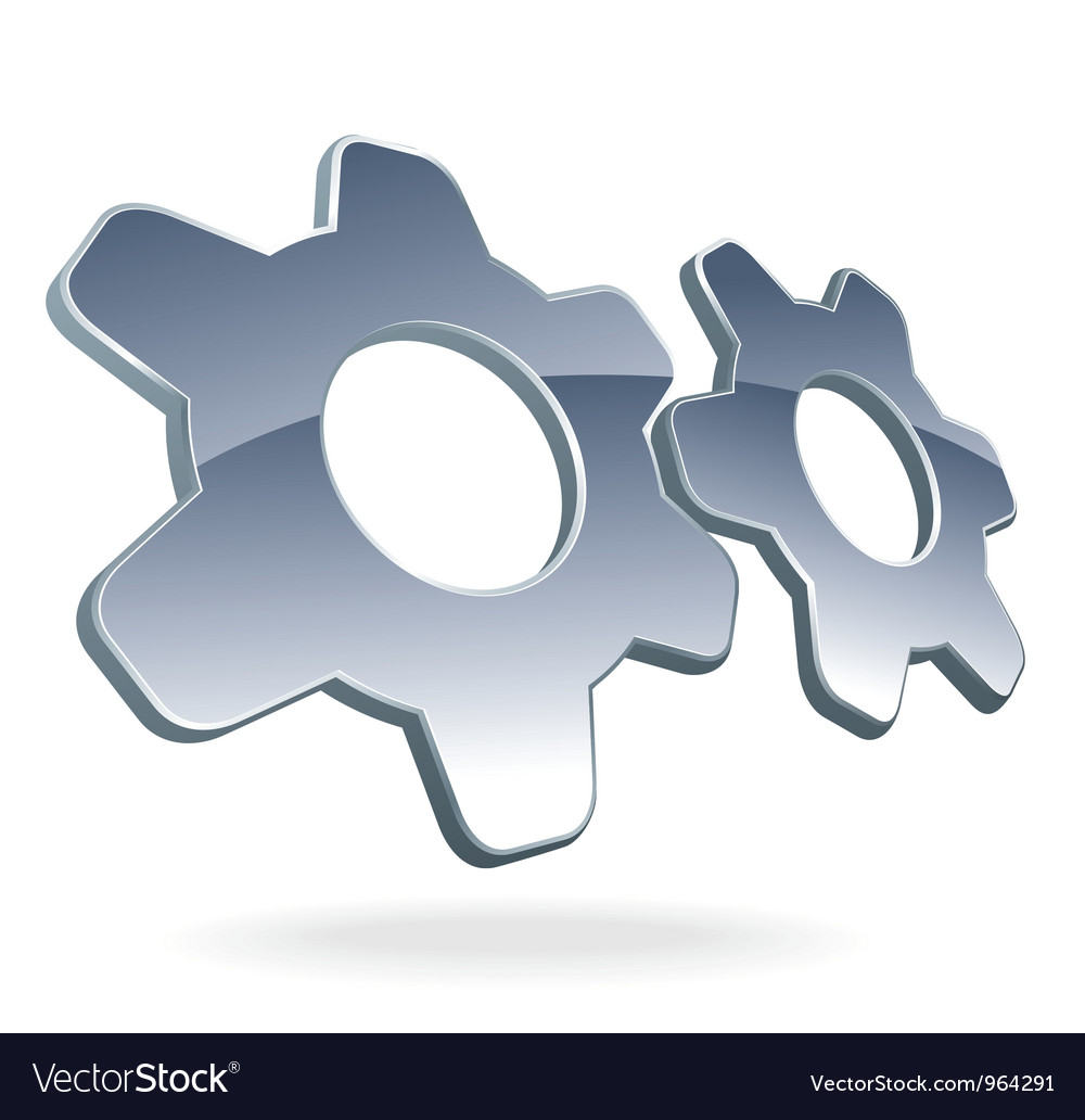 Gear Cog Logo Royalty Free Vector Image - VectorStock