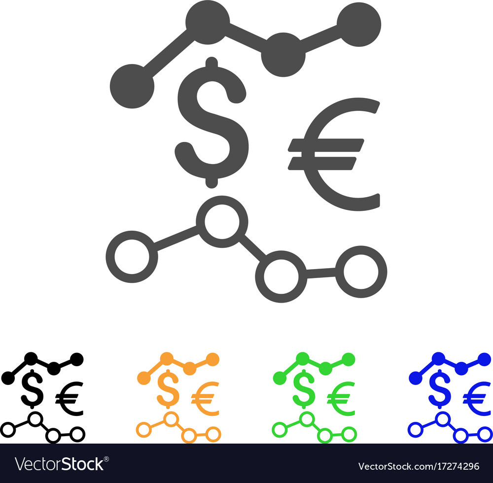 Currency Charts Icon Royalty Free Vector Image Charts Icon Royalty Free Vector Image