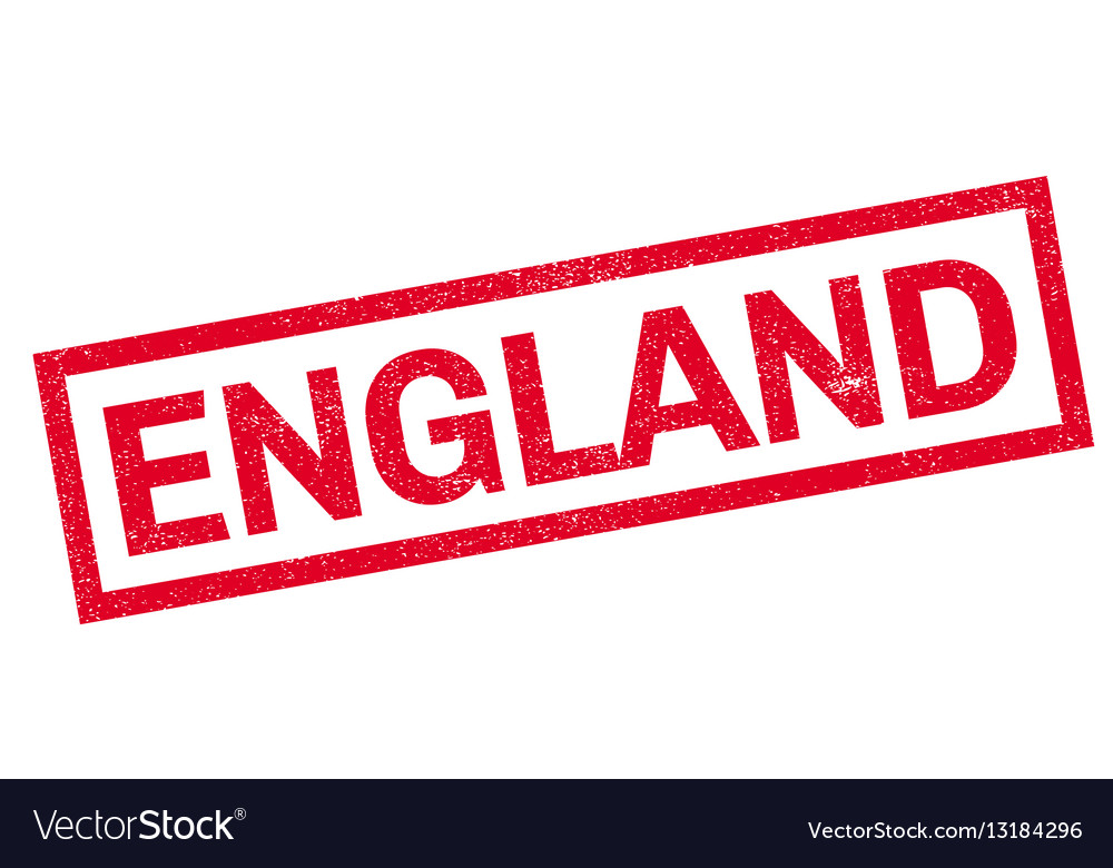 England rubber stamp