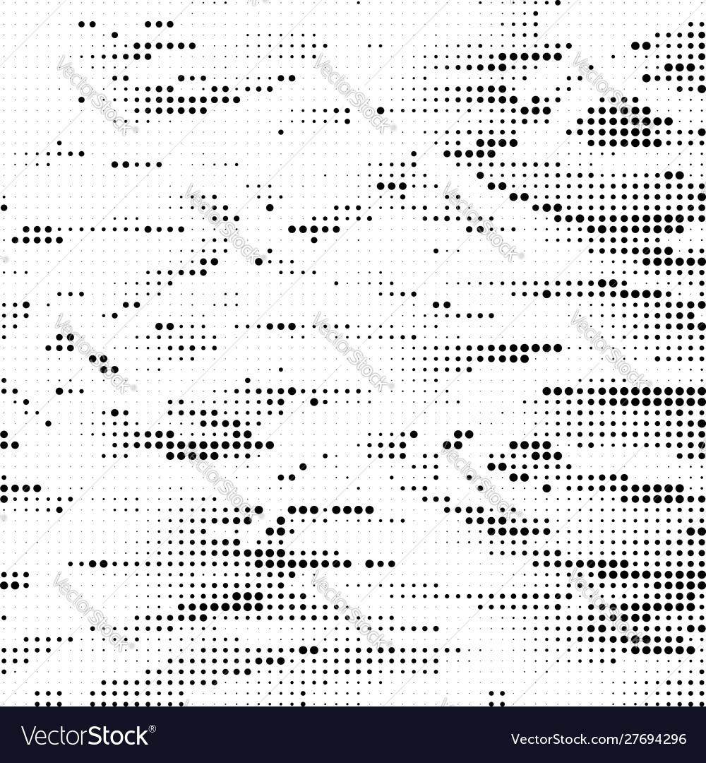 Halftone pattern set dots dotted texture Vector Image