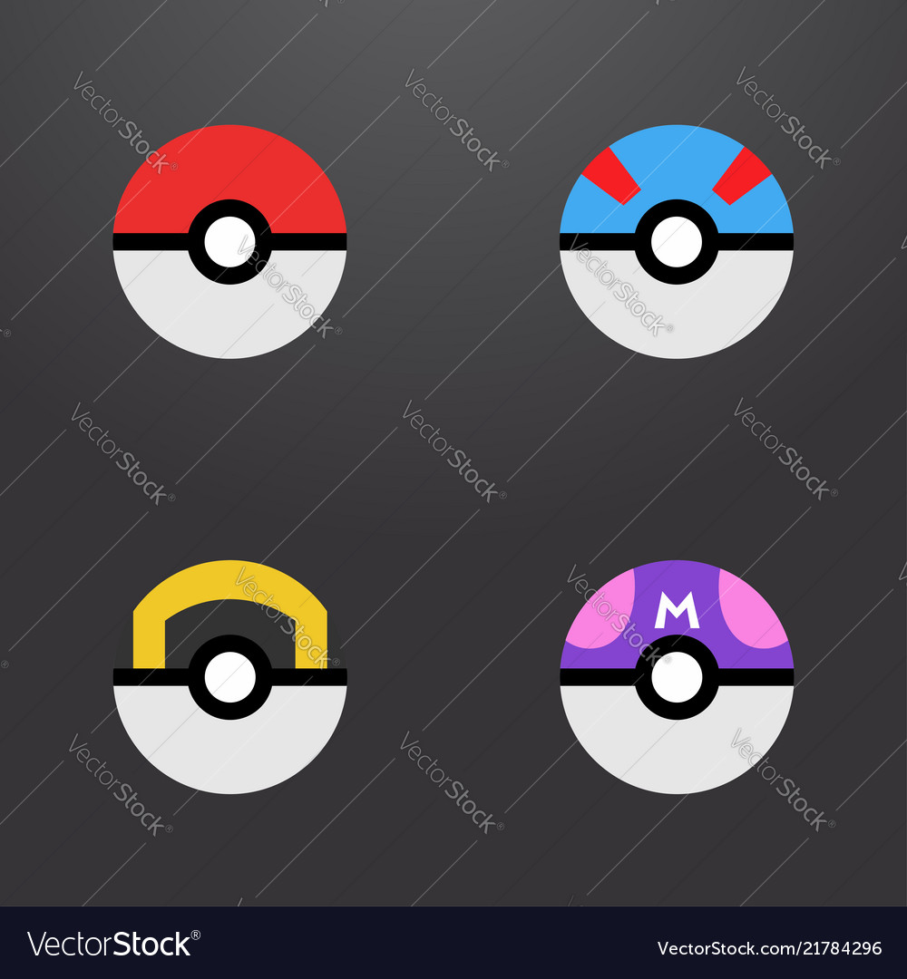 Pokeballs Vector Art, Icons, and Graphics for Free Download