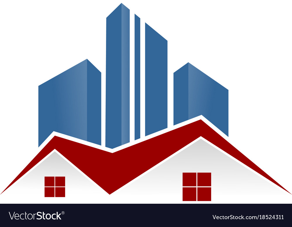 Building Home Logo Royalty Free Vector Image - Vectorstock