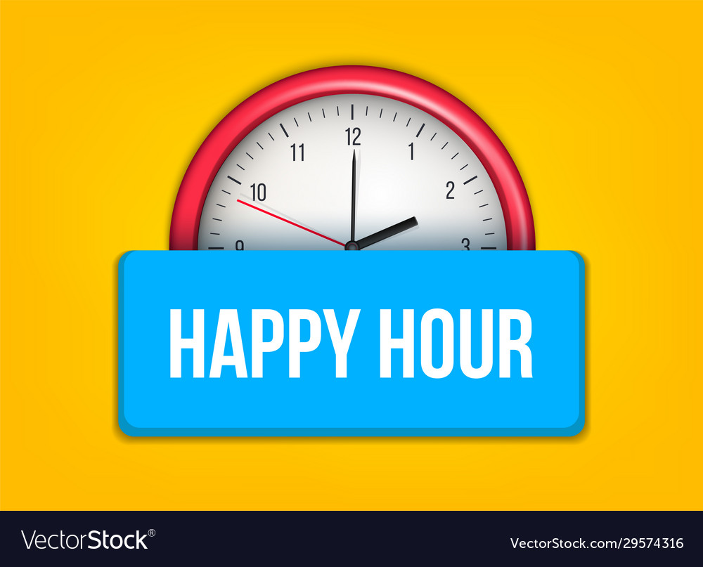 Creative happy hour alarm