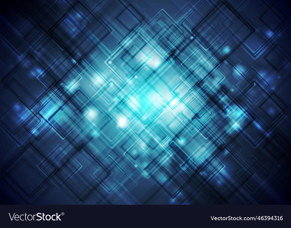 Dark Technology Abstract Background Royalty Free Vector