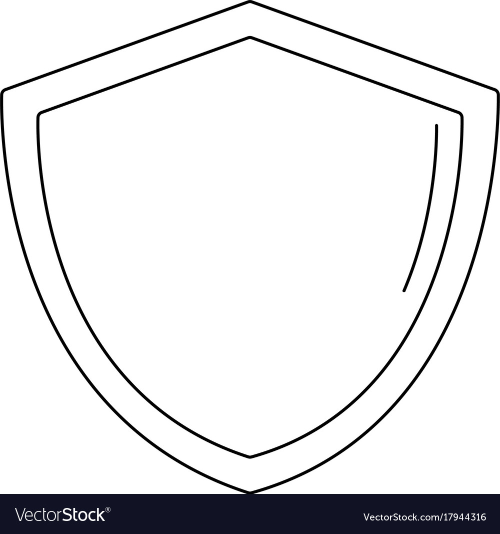 Shield icon image Royalty Free Vector Image - VectorStock