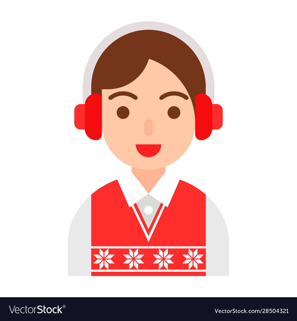 Christmas gnome vector