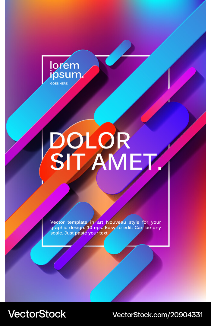 Abstract background for the presentation Vector Image