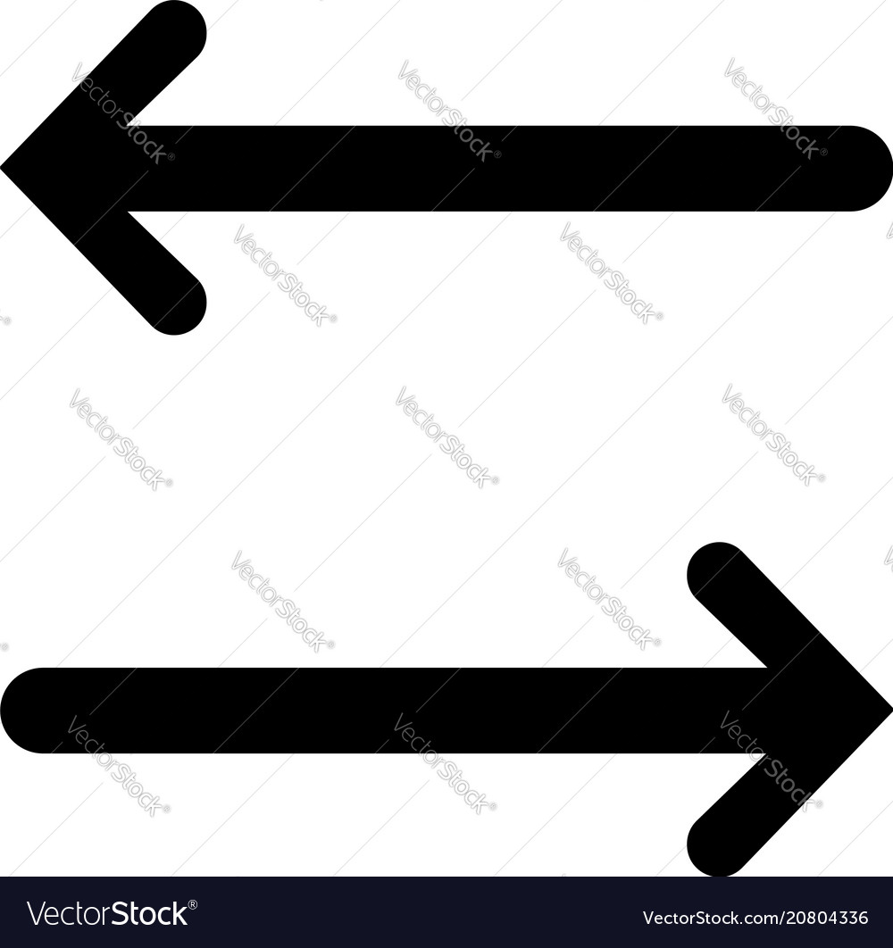 Left right arrow icon